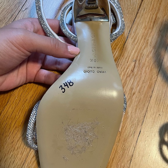 Mach&Mach PVC Crystal bow Heel - Picture 4 of 10